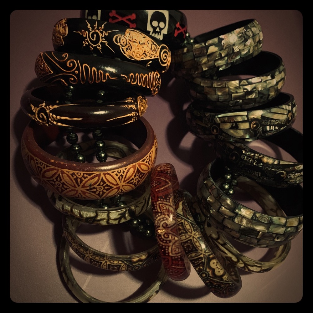 Assorted bracelets